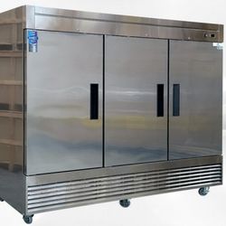 NSF Reach In Three door refrigerator CFD-3RR
