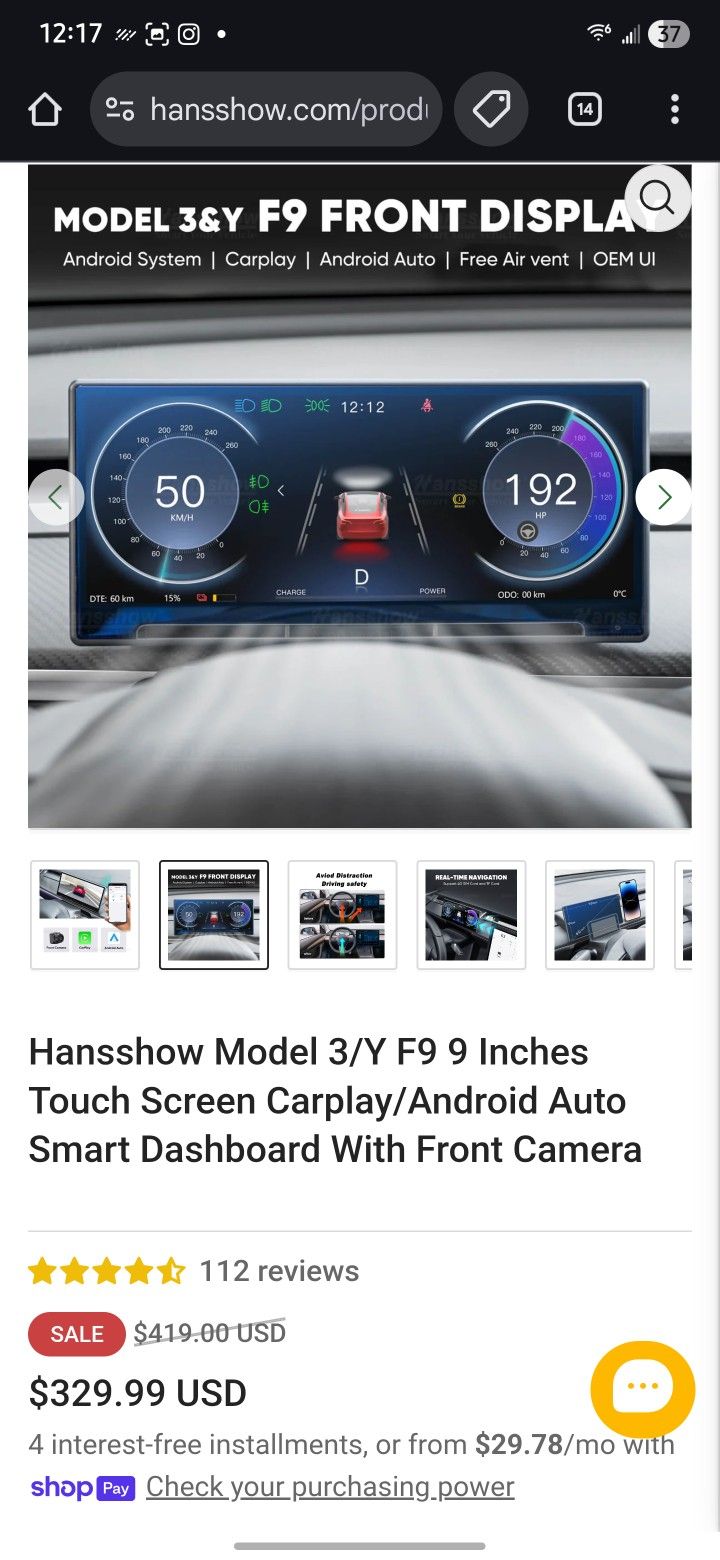 Used For Model y And Model 3 Intel