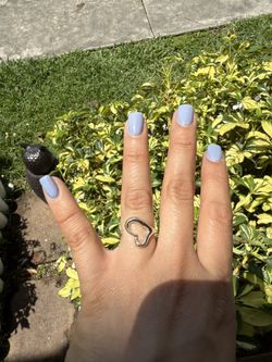 Tiffany & co heart Ring size 6