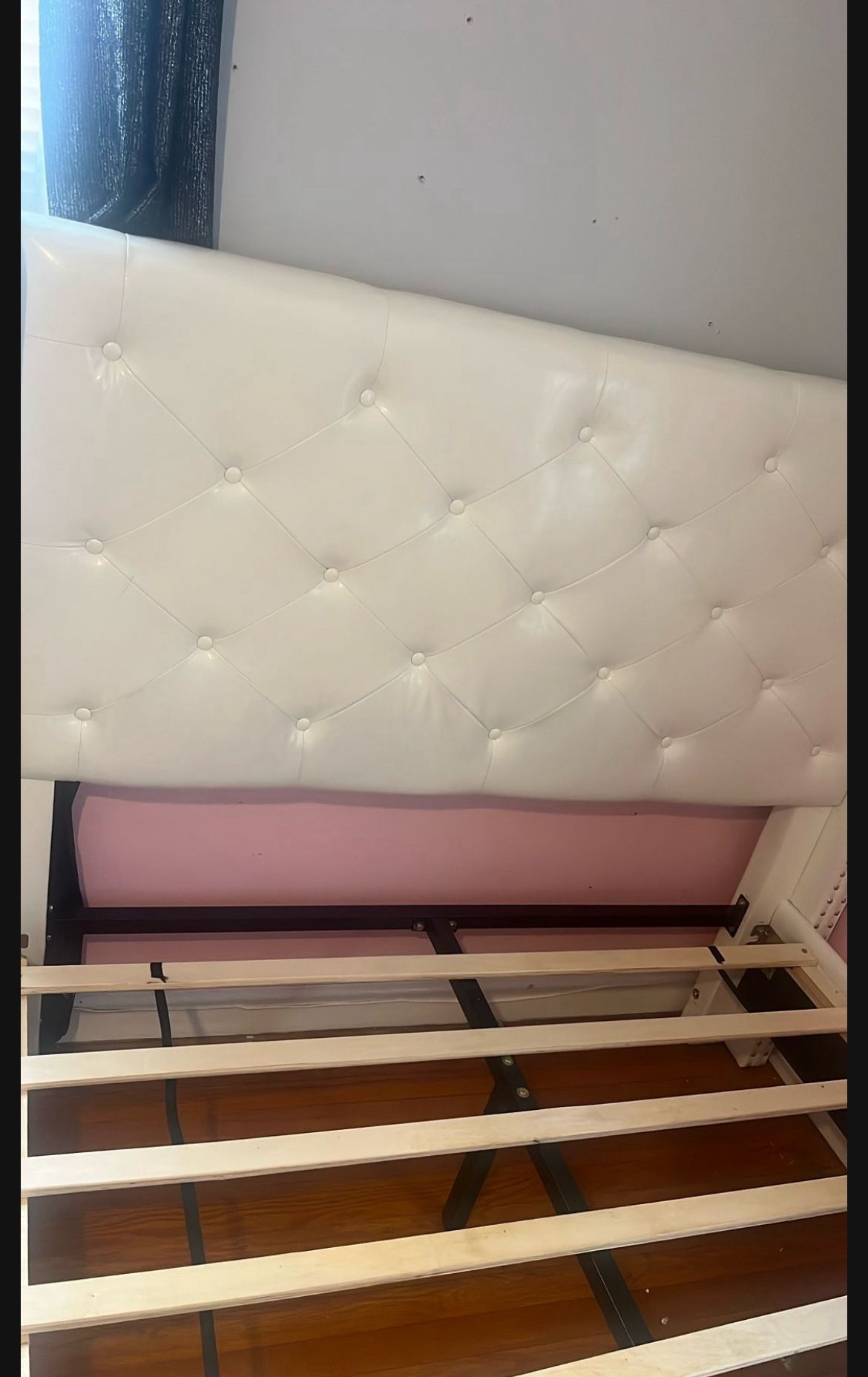 Off white Full Size Bed With Frame. $100