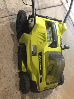 Ryobi mowers