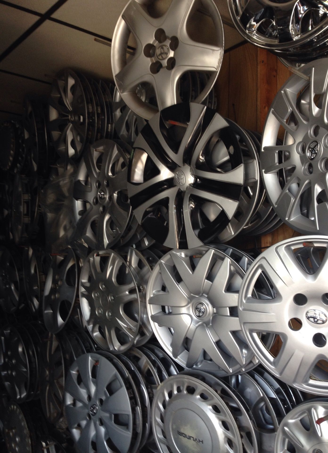 Toyota Camry hubcap! We have almost every year in stock now ! FREE installation!!