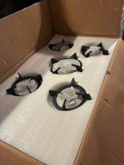 Gas Stove Burner Grates Set of 5