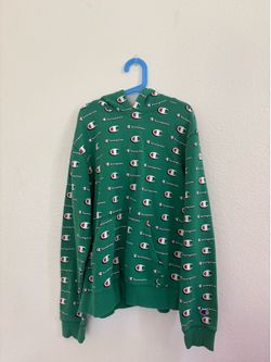 Champions green hoodie