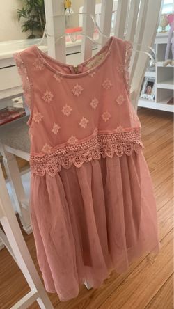Girls blush size 8 dress