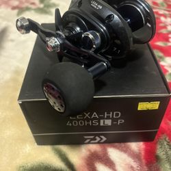 Diawa lexa 400 HD high speed left hand