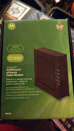 Motarola surf board extreme modem