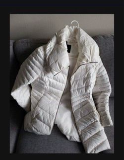 Women's Marc New York White WINTER COAT