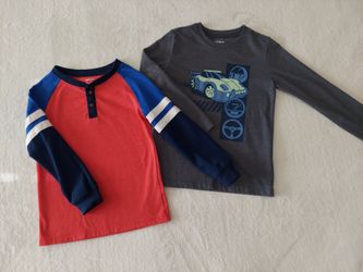 Carter's Boys Long Sleeve Shirts 4T