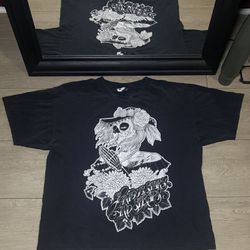 Y2K 2000s Famous Stars & Straps Day Of The Dead Girl Shirt