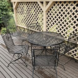 Outdoor Patio Set With Lounge 