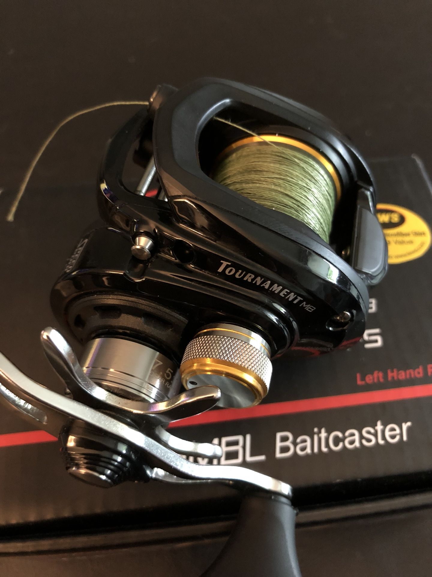 Lew's Fishing Tournament MB LFS Speed Spool MSB TS1SMBL Reels LEFT HAND 7:5.1