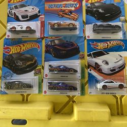 Hot Wheels Porsche Lot
