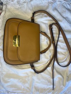 Marc Jacob’s Camel Leather Crossbody Satchel