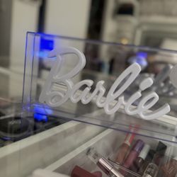 LED Barbie Sign 