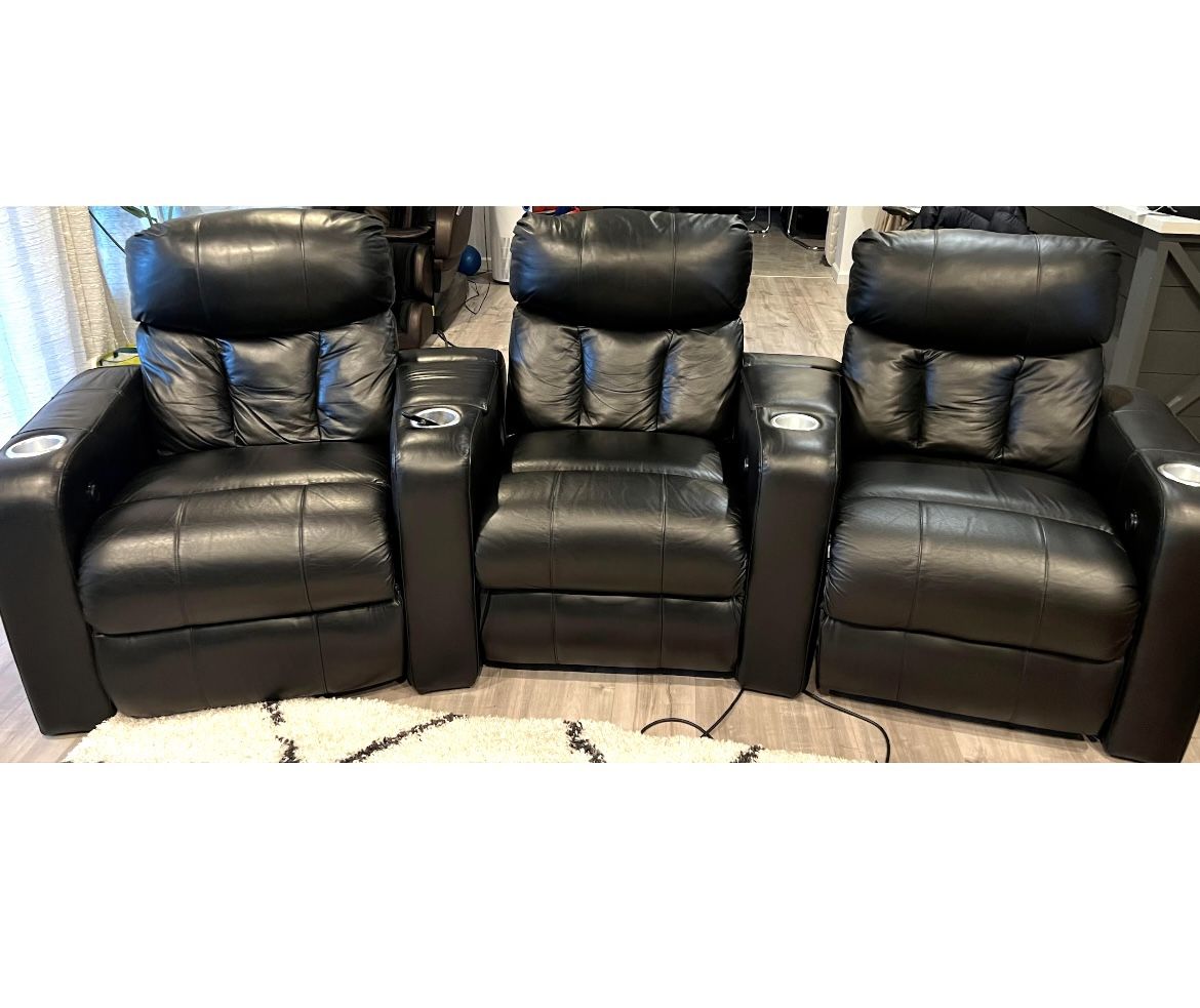 Leather Automatic Recliners