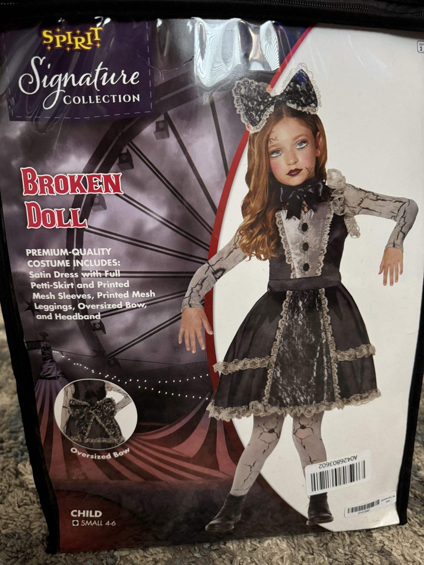 Spirit Halloween - Broken Doll Costume