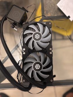 CPU AIO Cooler CyberPowerPC 2 fans