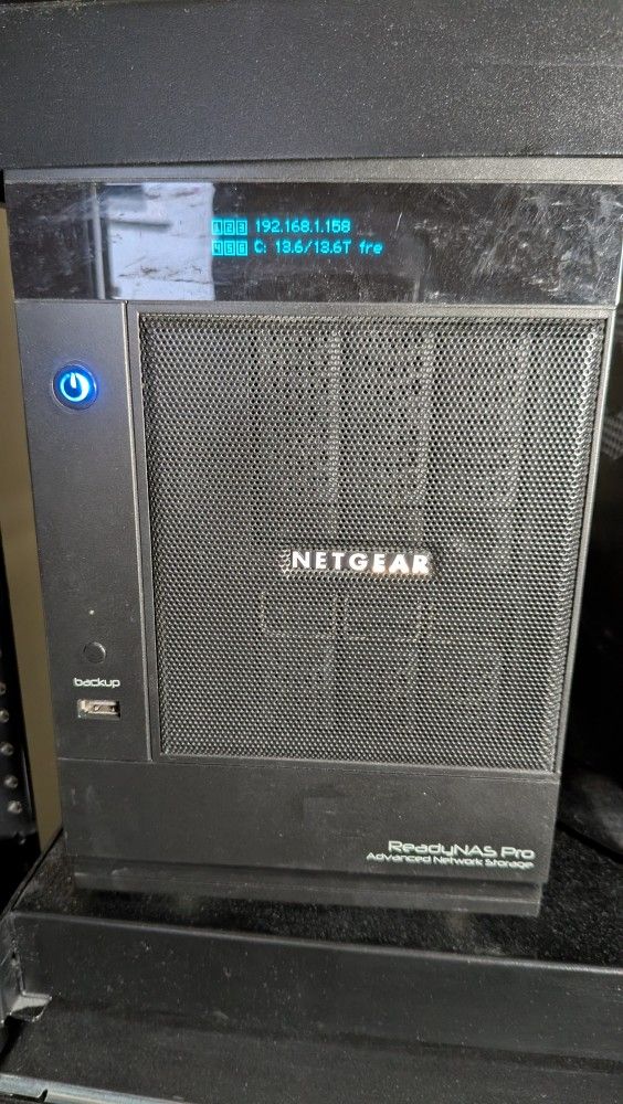 Netgear ReadyNAS Pro 6-Bay NAS – 18TB (6×3TB) – X-RAID2