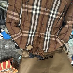 New Burberry Jacket Large