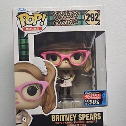 Britney Spears- Limited Edition!! Funko Pop! Rocks Figure 292
