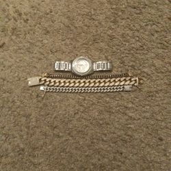 Gold,Silver,And  Moissanite, Jewelry 