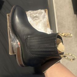 Golf Rush Leather Western Boots 
