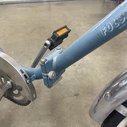 Worksman folding bicycle