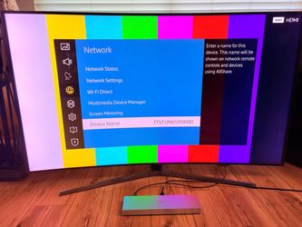 Samsung 65” 4K TV UN65JS9000