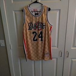Kobe  Bryant Gucci Lakers Jersey