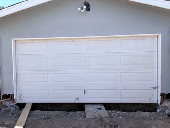 Two car Garage Door. 178 height with 85 must pick up im Mission Hills.