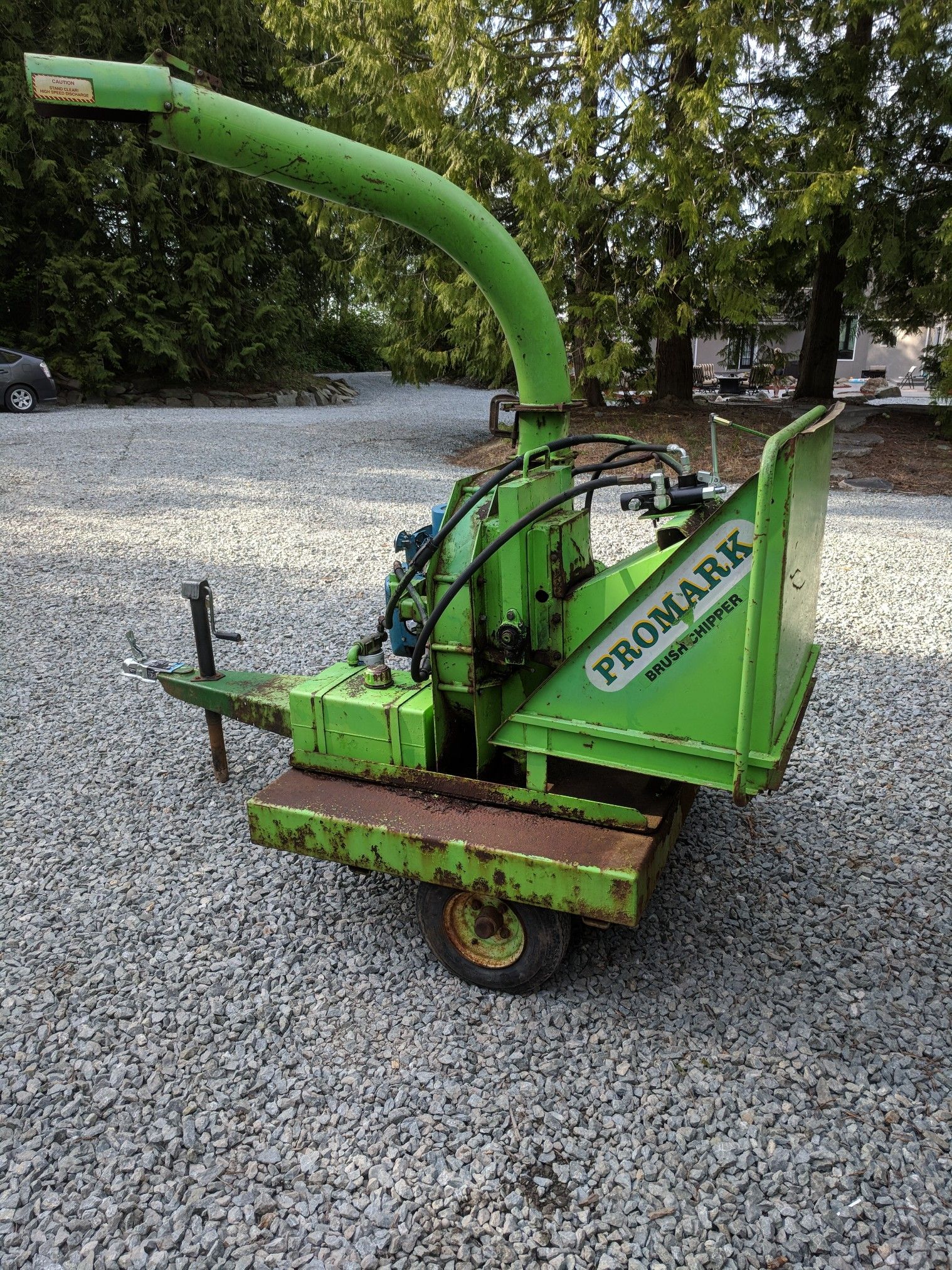 Promark 310 wood chipper