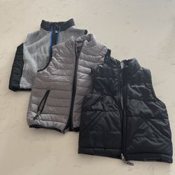 Boys Vests Set Sizes 6/7/8 