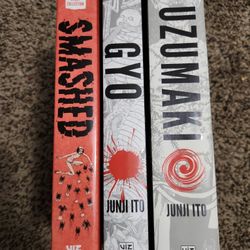 Junji Ito Books. (3) 