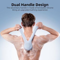 Electric Body Brush Back Scrubber for Shower, 