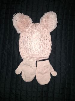 Beanie and mittens