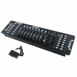 About this item
Product details

DESCRIPTION:
This 192 controller is a standard universal DMX 512 controller, controlling up to 192 DMX channels