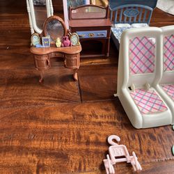 Dollhouse Furniture Plastic 
