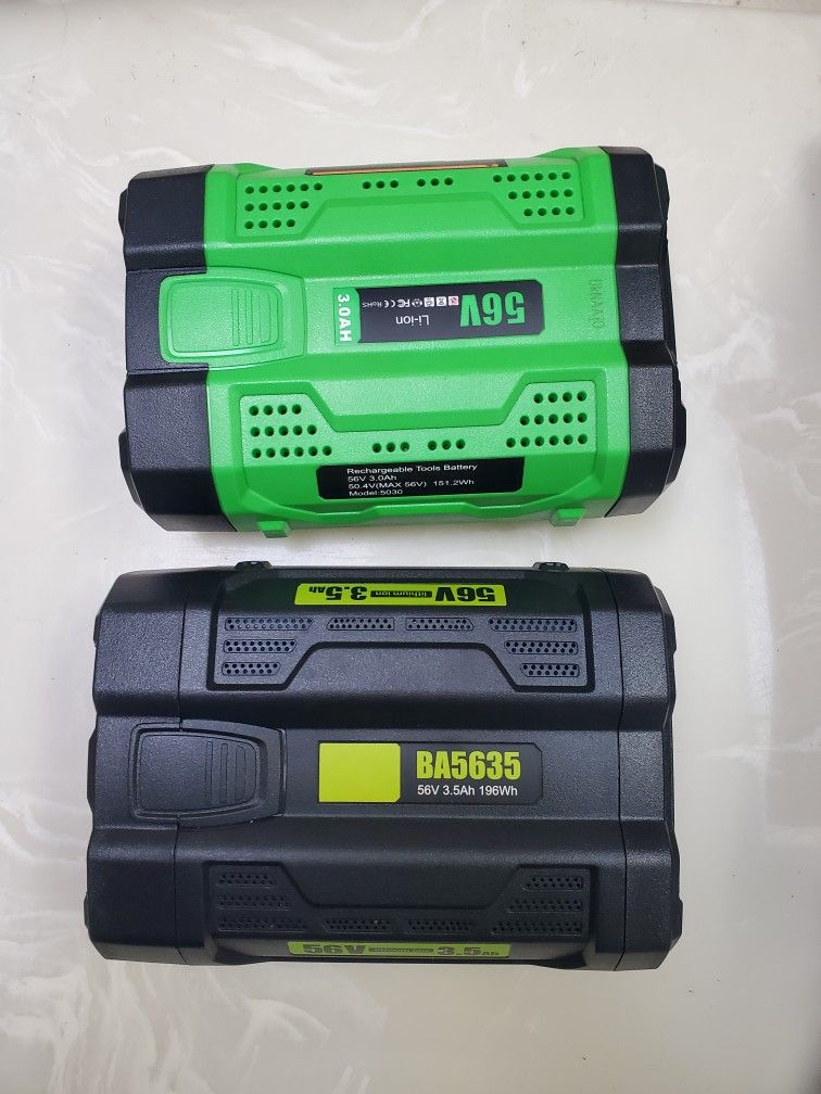 Generic Ego 56v Batteries 3ah 3.5ah