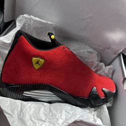 Jordan 14 “ferrari”  size 9.5