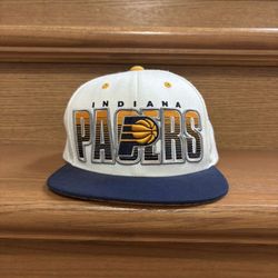 Indiana Pacers Mitchell & Ness NBA SnapBack Hat