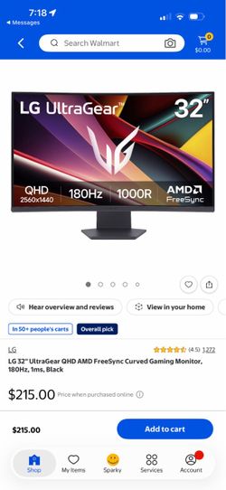 Curved Gaming Monitor 32”