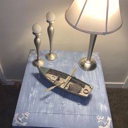 Nautical Large Side Table  / Night Stand 