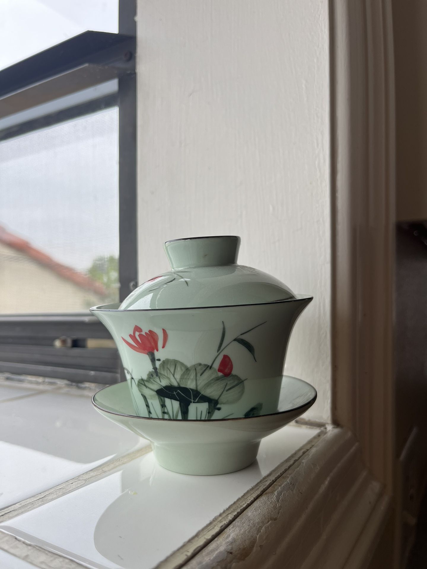Jade Green Tea Cup