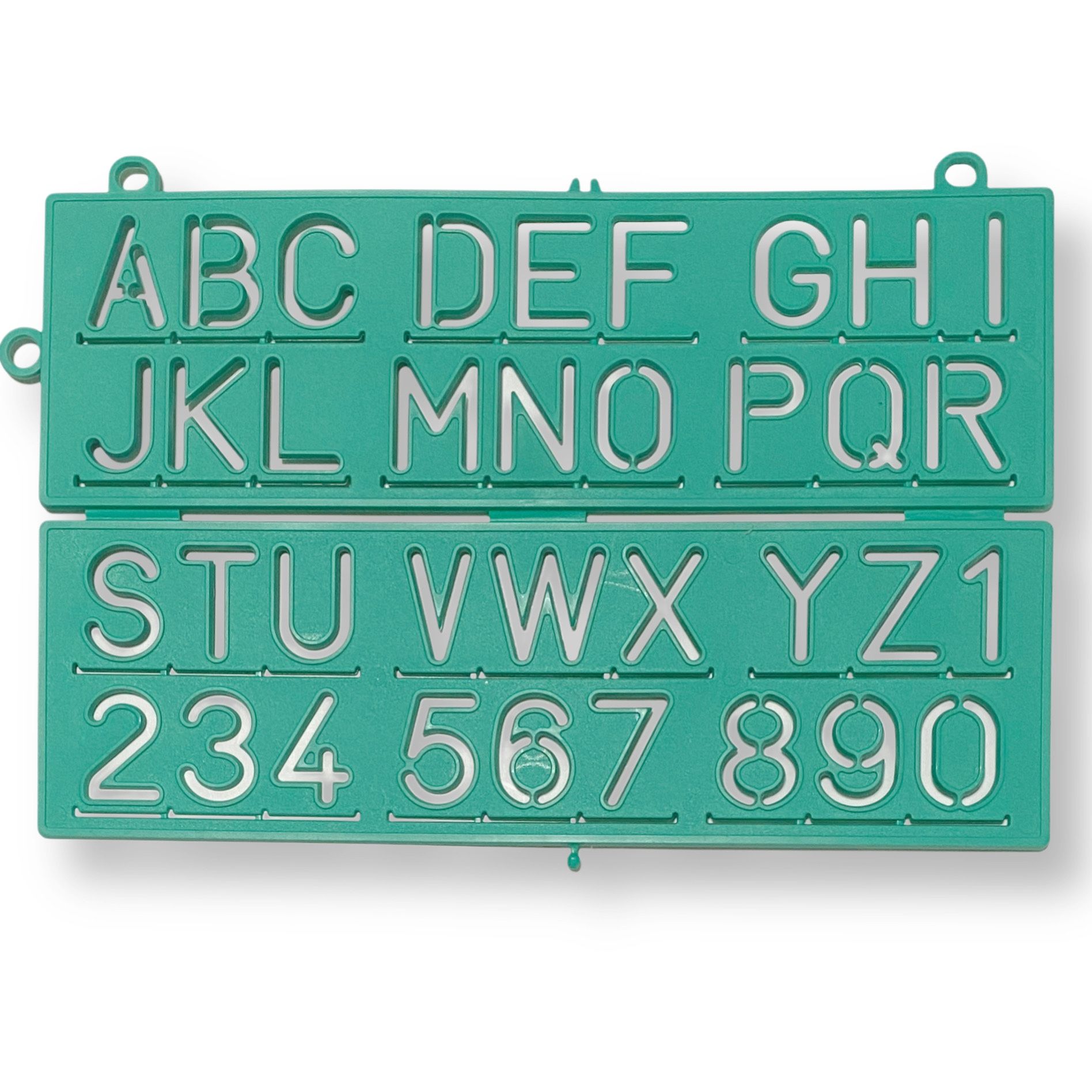 Creative Works, Vintage Lettering Alphabet & Number Drawing Foldable Stencil