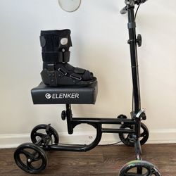 Knee Scooter & Fracture Boot