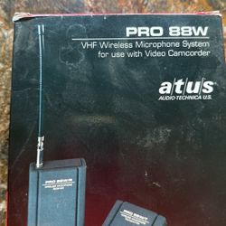 Pro 88w Audio-technica Wireless Microphone System 