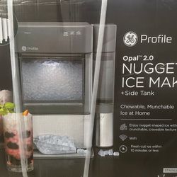 GE Opal 2.0 nugget ice maker + side tank 