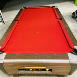 Dynamo Pool Table Coin Operated