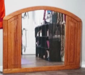Dresser mirror frame